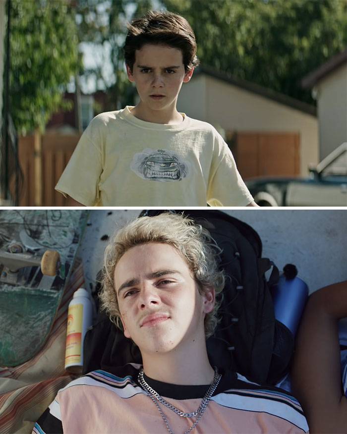 Jack Dylan Grazer In "It" (2017) At 14 Years Old And At 17 In "We Are Who We Are" (2020)