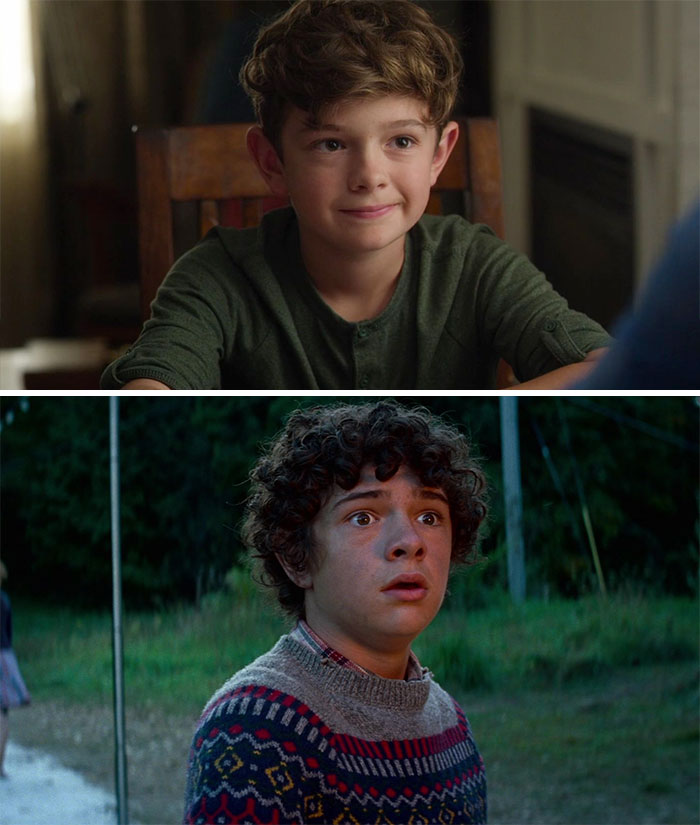 Noah Jupe In "Wonder" (2017) At 12 Years Old And At 15 In "A Quiet Place 2" (2020)