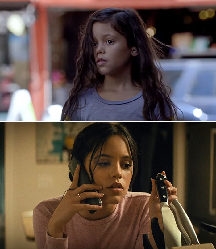 Jenna Ortega In An Episode Of "CSI: NY" (2012) At 10 Years Old And At 20 In "Scream 5" (2022)