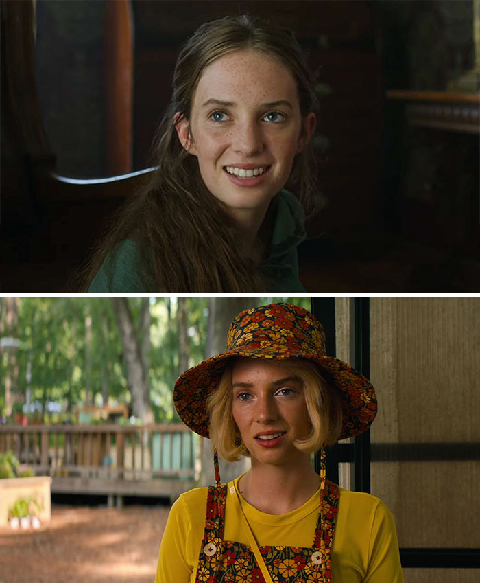 Maya Hawke In Min TV Series "Little Women" (2017) At 19 Years Old And At 24 In "Do Revenge" (2022)