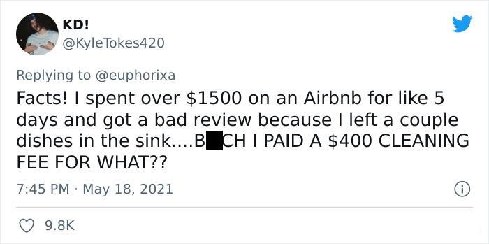 Airbnb Host Is Disgusted With Guest Who Didn't Clean After Themself In The Apartment, Gets Destroyed Online