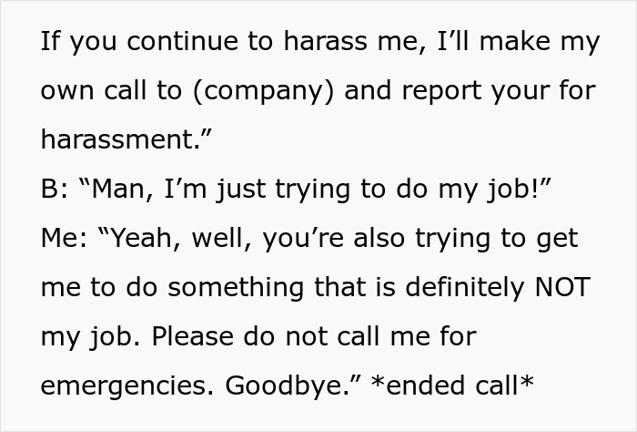 Person Frustrated After They Get Work Call 8 Years After Quitting And The Caller Won’t Stop Asking For Help Person Frustrated After They Get Work Call 8 Years After Quitting And The Caller Won’t Stop Asking For Help
