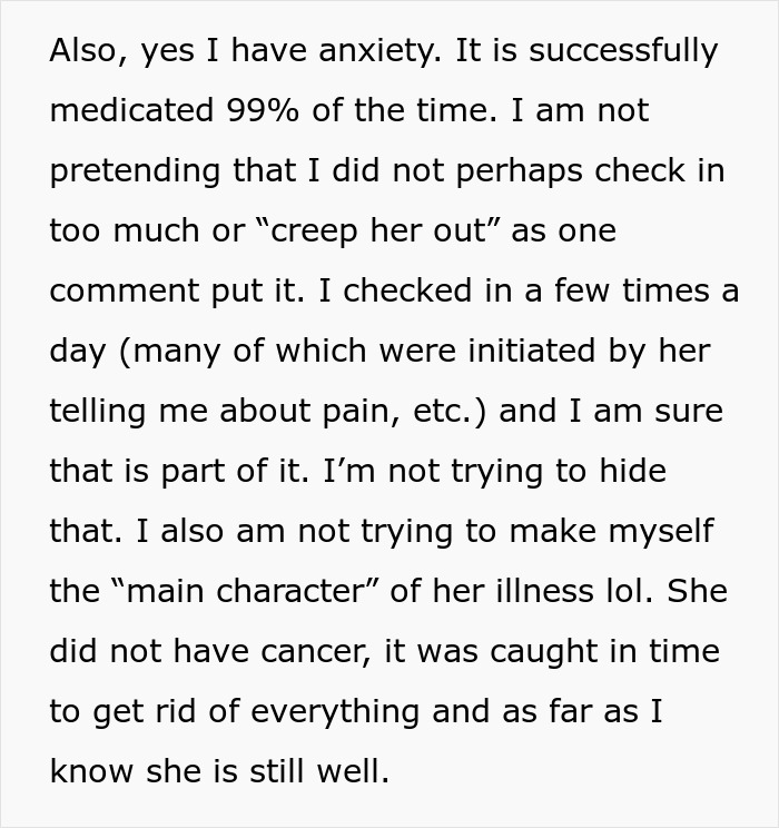 "She Said That My Anxiety Over Her Health Issues Was Too Much": Family Drama Arises As Woman Cuts Off Contact With Her 'Too Intrusive' Sibling "She Said That My Anxiety Over Her Health Issues Was Too Much": Family Drama Arises As Woman Cuts Off Contact With Her 'Too Intrusive' Sibling