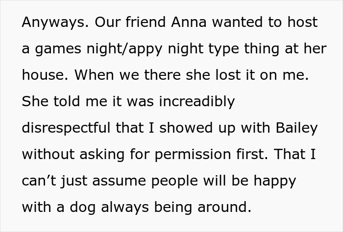 Woman Makes Her Friend Leave Her Service Dog In The Backyard, Is Upset Everyone Hates Her For It After The Woman Gets A Concussion From A Seizure