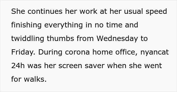 Employee Is Scolded For Being Too Efficient, Maliciously Complies And Starts Delivering The Bare Minimum Employee Is Scolded For Being Too Efficient, Maliciously Complies And Starts Delivering The Bare Minimum