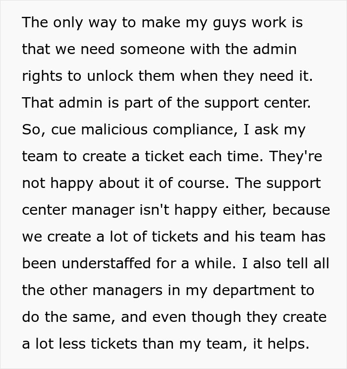 Employees Maliciously Comply With Manager's New Policy That Slows The Whole Company Down And Just Watch Him Get Fired Employees Maliciously Comply With Manager's New Policy That Slows The Whole Company Down And Just Watch Him Get Fired