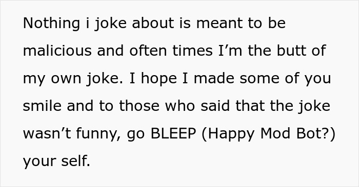 Person With A Disability Made A Joke About Their Fake Leg And Got Fired Person With A Disability Made A Joke About Their Fake Leg And Got Fired