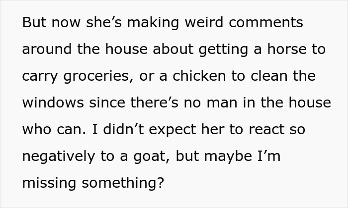 Man Pays His Mate 20 Bucks To Bring His Goat Over So It Can Take Care Of His Overgrown Lawn, Upsets Wife