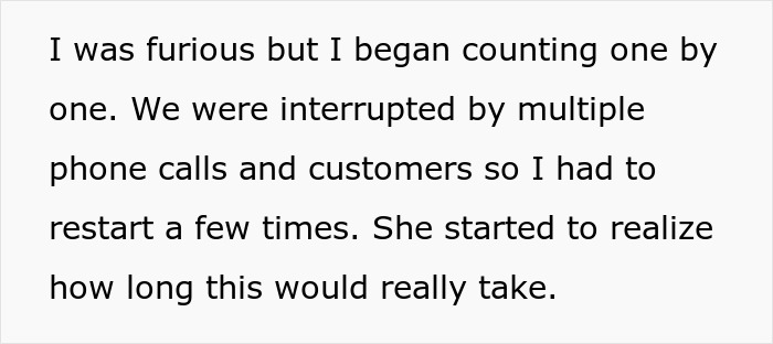 Karen's Malicious Compliance Embarrassingly Fails After Employee Outsmarts Her At Her Own Game Karen's Malicious Compliance Embarrassingly Fails After Employee Outsmarts Her At Her Own Game