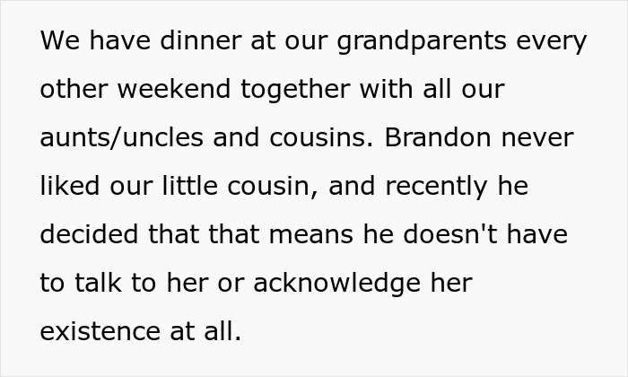 Person Wonders Whether It Was OK To Confront Their “Childfree” Sibling For Consistently Mistreating Their Little Cousin Person Wonders Whether It Was OK To Confront Their “Childfree” Sibling For Consistently Mistreating Their Little Cousin