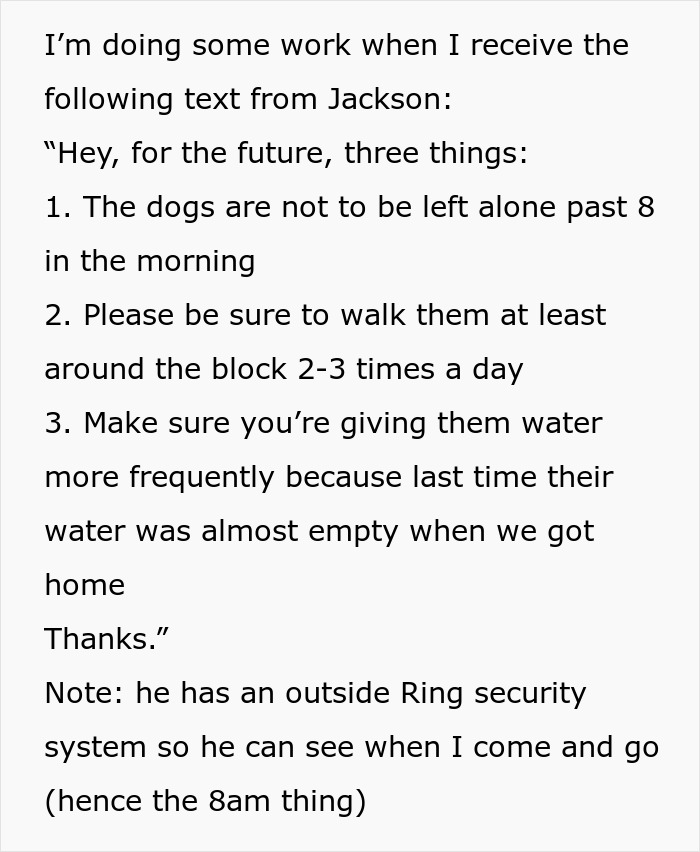 "[Am I The Jerk]    For telling a neighbor never to see his dog again?"