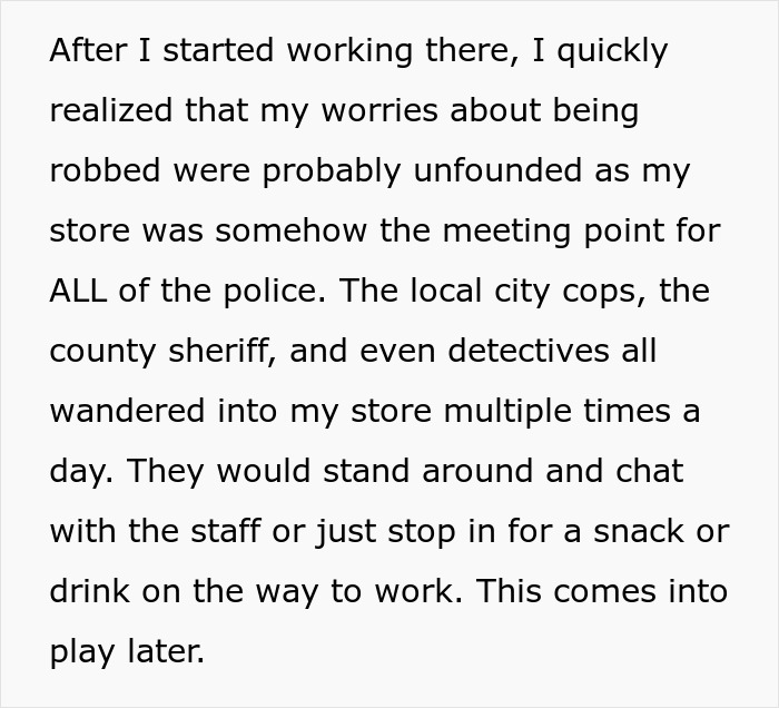 Woman Shares A Tale Of How A Friendly Cop Took Petty Revenge On Her Annoying Know-It-All Coworker