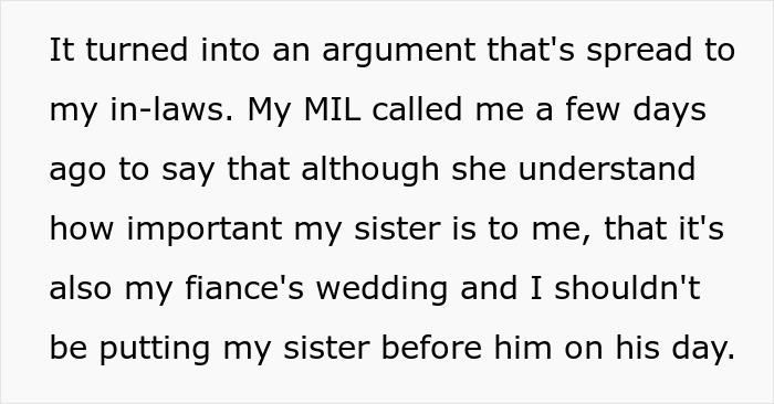 23 Y.O. Wants Her Half-Sister To Take Her Down The Aisle As She Practically Raised Her, In-Laws Say It's Inappropriate
