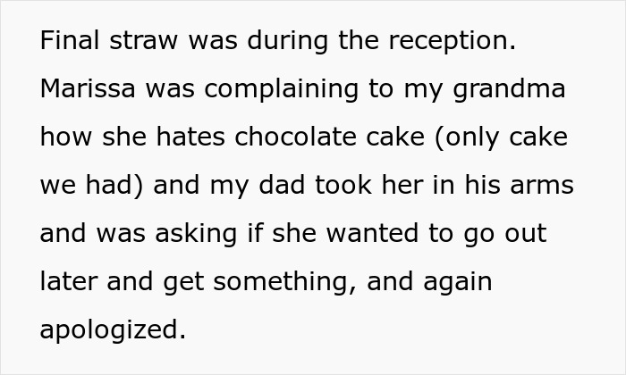 Bride Tells Her Dad To "Take The Child He Is Dating And Get Out" As He Felt Bad About Spending His Fiancée's Birthday At Daughter's Wedding Bride Tells Her Dad To "Take The Child He Is Dating And Get Out" As He Felt Bad About Spending His Fiancée's Birthday At Daughter's Wedding