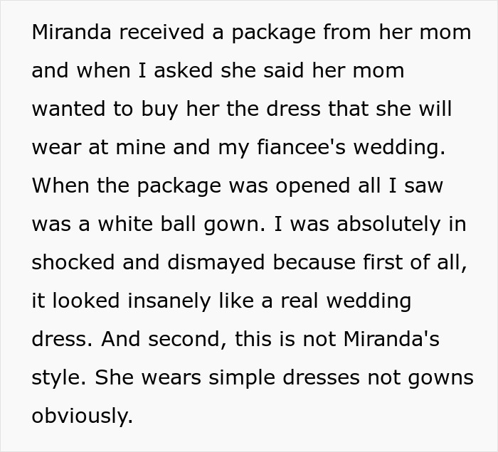 Groom Returns The Dress His Ex-Wife Got His Daughter For The Wedding, Major Drama Ensues