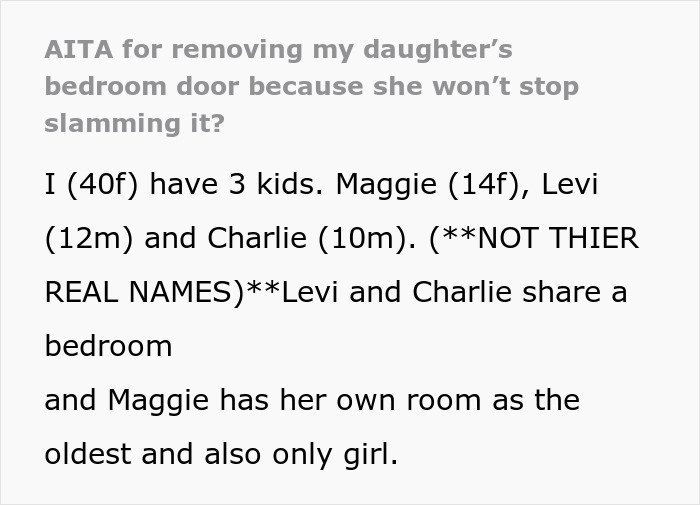 14-Year-Old Won’t Stop Slamming Her Bedroom Door And Parents Replace It With A Curtain, But She’s Not Having It 14-Year-Old Won’t Stop Slamming Her Bedroom Door And Parents Replace It With A Curtain, But She’s Not Having It