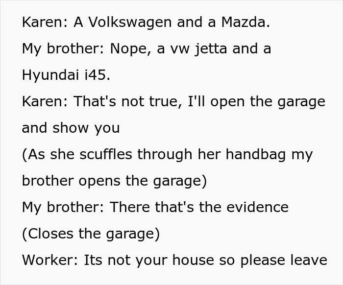 “I Live Here”: Karen Claims That The House Is Hers After Parking Her Car In A Family’s Driveway “I Live Here”: Karen Claims That The House Is Hers After Parking Her Car In A Family’s Driveway