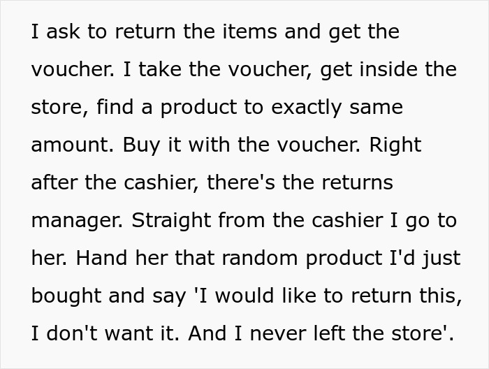 Guy cracks the code and gets his money back by viciously following the store's refund policy
