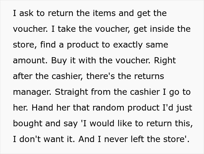 Store Doesn’t Give Refunds If You Leave The Store, Man Finds Loophole To Get His Money Back Store Doesn’t Give Refunds If You Leave The Store, Man Finds Loophole To Get His Money Back