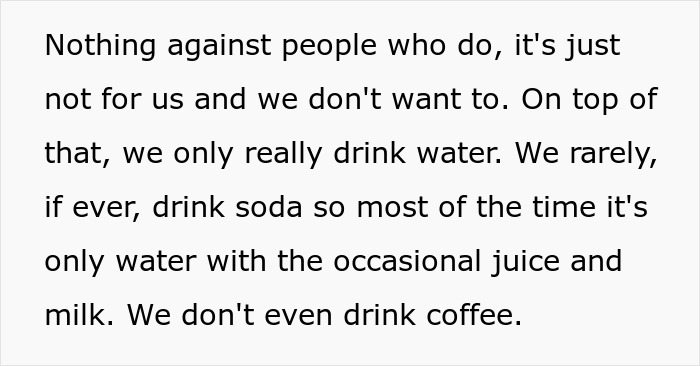 “Am I A Jerk For Having A Dry Wedding And Serving Only Water For Drinks?”: The Internet Gives This Engaged Woman A Reality Check “Am I A Jerk For Having A Dry Wedding And Serving Only Water For Drinks?”: The Internet Gives This Engaged Woman A Reality Check