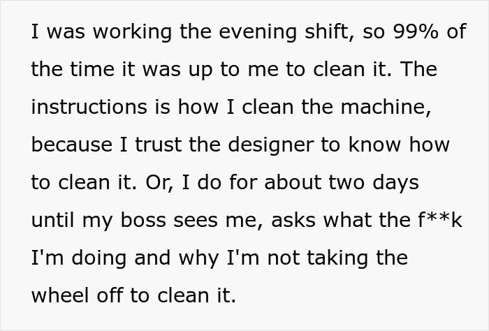 Angry Boss Belittles Employee For Following Exact Meat Slicer Cleaning Instructions, Gets Slapped With Malicious Compliance Angry Boss Belittles Employee For Following Exact Meat Slicer Cleaning Instructions, Gets Slapped With Malicious Compliance