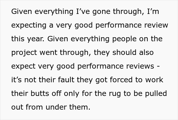 "Thanks For The 2 Years' Free Work": Greedy Execs Take A Project That No One Pays For, Take Away The Bonuses From The Team "Thanks For The 2 Years' Free Work": Greedy Execs Take A Project That No One Pays For, Take Away The Bonuses From The Team