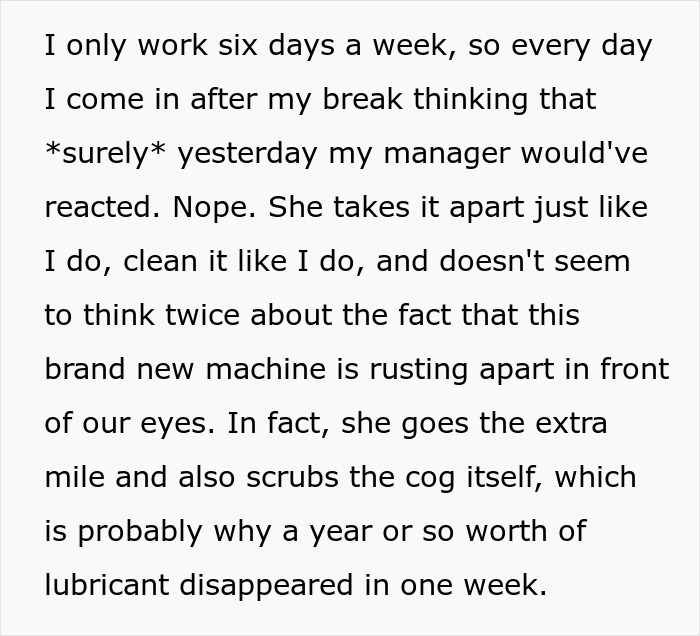 Angry Boss Belittles Employee For Following Exact Meat Slicer Cleaning Instructions, Gets Slapped With Malicious Compliance Angry Boss Belittles Employee For Following Exact Meat Slicer Cleaning Instructions, Gets Slapped With Malicious Compliance