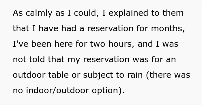 Restaurant Refuses To Honor This Woman's Reservation Made Months In Advance, So She Completes A Total Masterplan Of Petty Revenge Restaurant Refuses To Honor This Woman's Reservation Made Months In Advance, So She Completes A Total Masterplan Of Petty Revenge