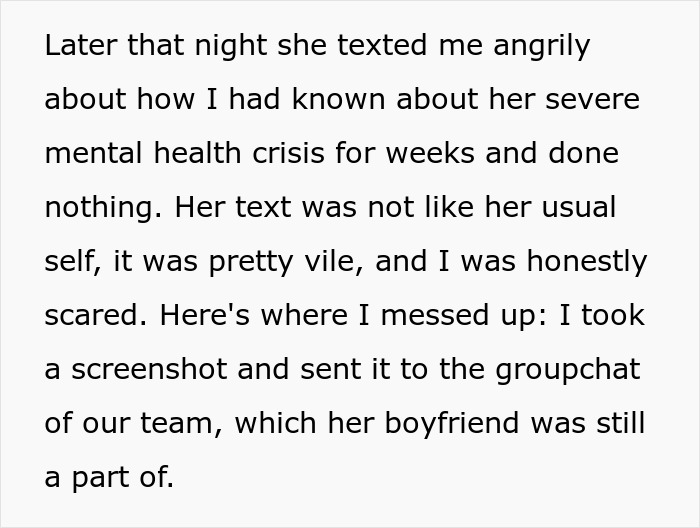 "My Life Fell Apart Due To One Screenshot": Person’s Story About How One Group Message Cost Them Their Best Friend And Job "My Life Fell Apart Due To One Screenshot": Person’s Story About How One Group Message Cost Them Their Best Friend And Job