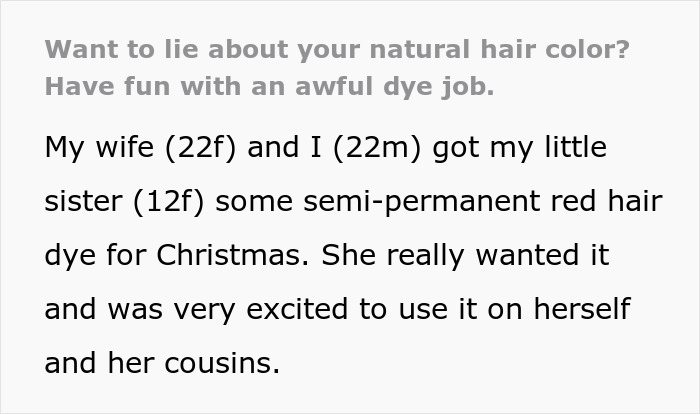 Entitled Know-It-All Ruins Her Hair After Lying To Her Cousin About It Being Naturally Blonde