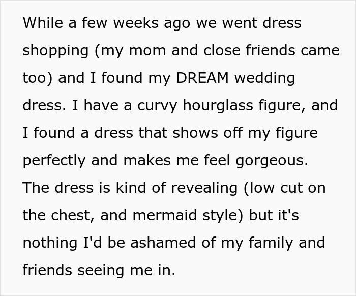 “I Was Livid”: Bride-To-Be Reveals How Her Mother-In-Law Tried To Sabotage Her Wedding Dress “I Was Livid”: Bride-To-Be Reveals How Her Mother-In-Law Tried To Sabotage Her Wedding Dress
