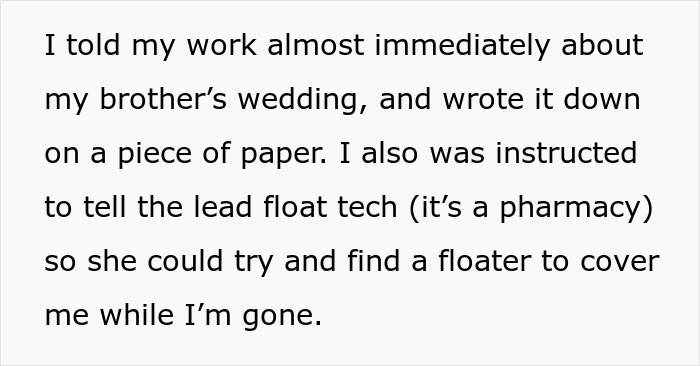 "Tell Me You Are American Without Telling": Woman Stands Up For Her Priorities And Quits Job To Attend Brother's Wedding After Getting Support Online "Tell Me You Are American Without Telling": Woman Stands Up For Her Priorities And Quits Job To Attend Brother's Wedding After Getting Support Online