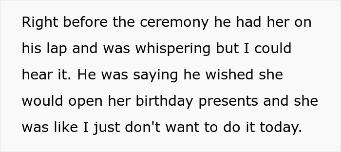 Bride Tells Her Dad To "Take The Child He Is Dating And Get Out" As He Felt Bad About Spending His Fiancée's Birthday At Daughter's Wedding Bride Tells Her Dad To "Take The Child He Is Dating And Get Out" As He Felt Bad About Spending His Fiancée's Birthday At Daughter's Wedding