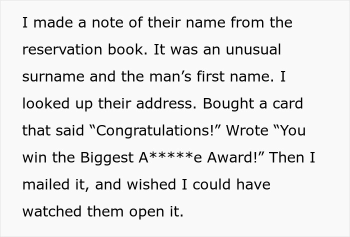 People Online Are Cracking Up About This Woman’s Idea To Congratulate The Most Entitled Couple She Met While Working At A Restaurant People Online Are Cracking Up About This Woman’s Idea To Congratulate The Most Entitled Couple She Met While Working At A Restaurant