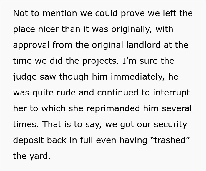 New Landlord Demands Tenants Restore The Garden To Its Original State, Loses It When He Sees It's Now Just A Patch Of Dirt New Landlord Demands Tenants Restore The Garden To Its Original State, Loses It When He Sees It's Now Just A Patch Of Dirt