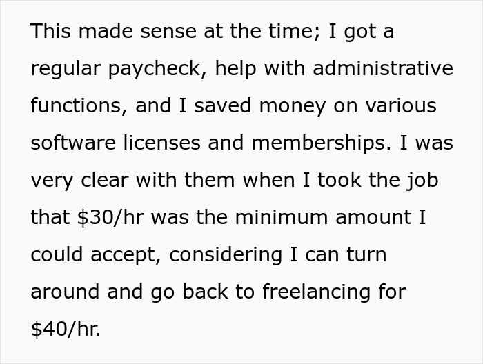 "My Boss Was Taken Aback And Seemed Completely Unprepared For This Response": Employee Quits After Boss Tells Him She's Lowering His Salary "My Boss Was Taken Aback And Seemed Completely Unprepared For This Response": Employee Quits After Boss Tells Him She's Lowering His Salary