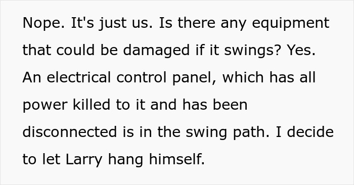 Person Maliciously Complies To Do Whatever Incompetent Coworker Says, Leading To Coworker’s Demotion Person Maliciously Complies To Do Whatever Incompetent Coworker Says, Leading To Coworker’s Demotion