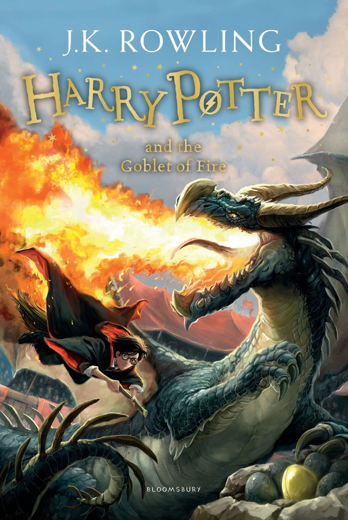 Cover for "Harry Potter And The Goblet Of Fire" book