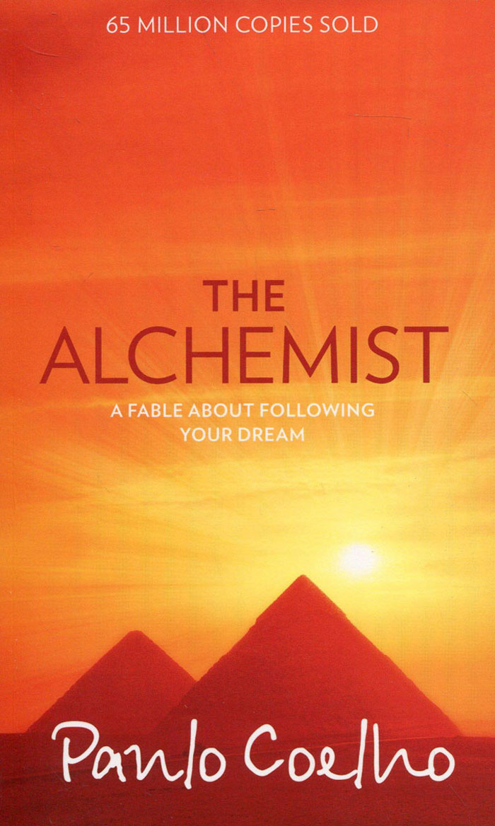 Cover for "The Alchemist" book