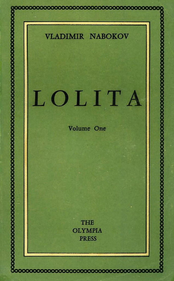 Cover for "Lolita" book