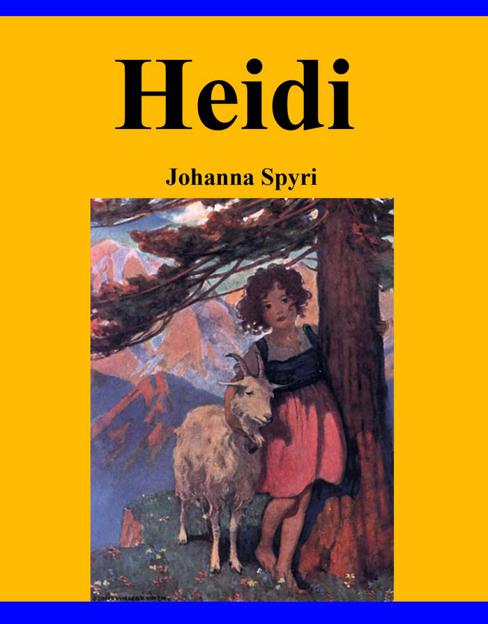 Cover for "Heidi" book