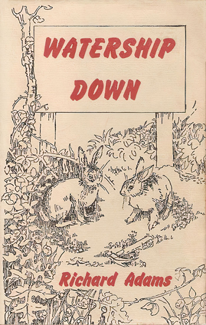 Cover for "Watership Down" book