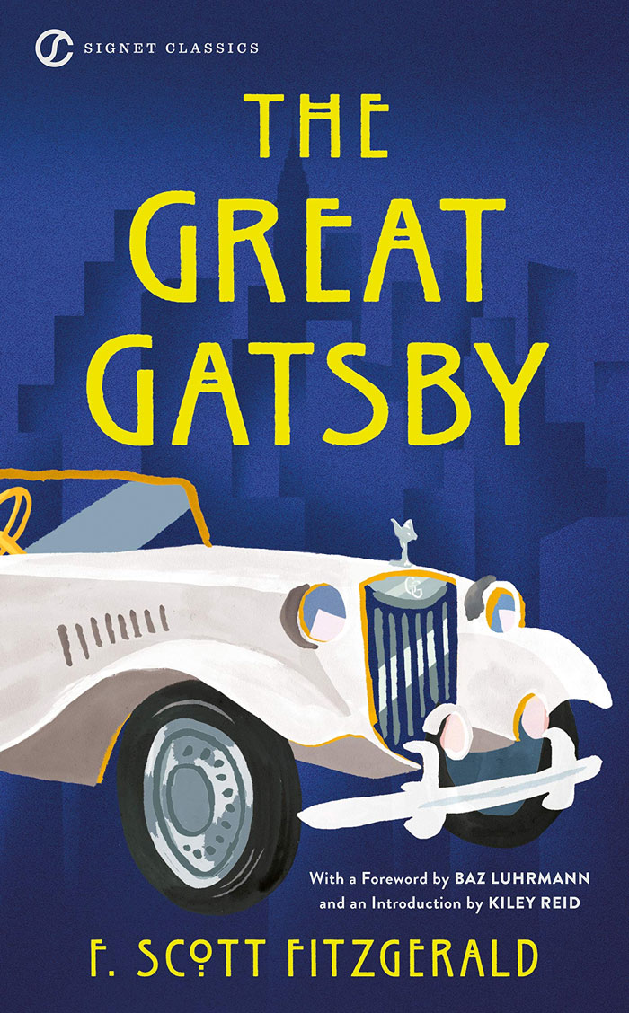 Cover for "The Great Gatsby" book