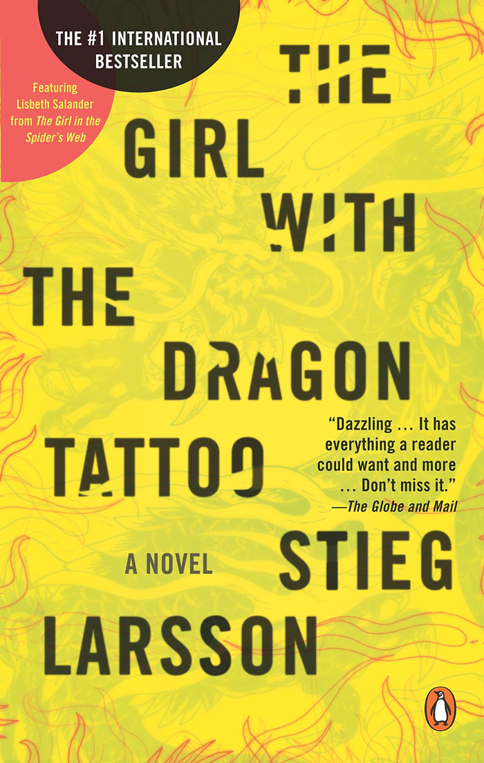Cover for "The Girl With The Dragon Tattoo" book