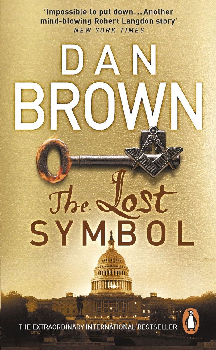 Cover for "The Lost Symbol" book