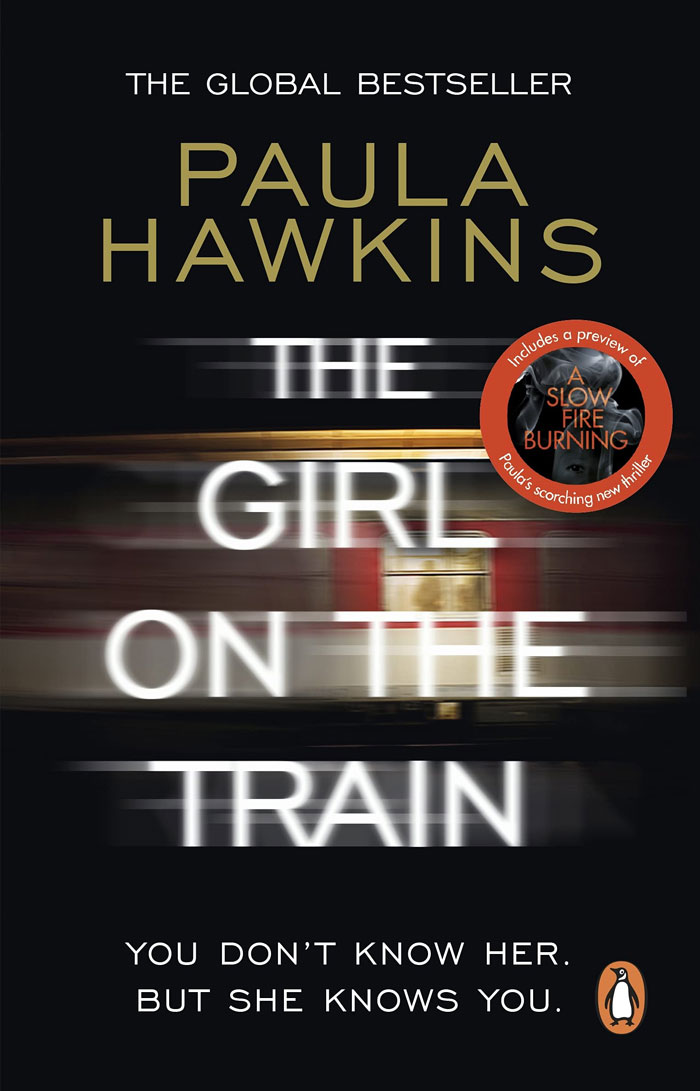 Cover for "The Girl On The Train" book