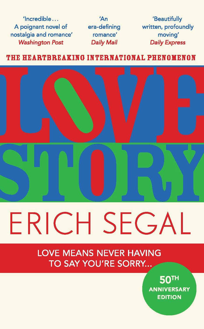 Cover for "Love Story" book