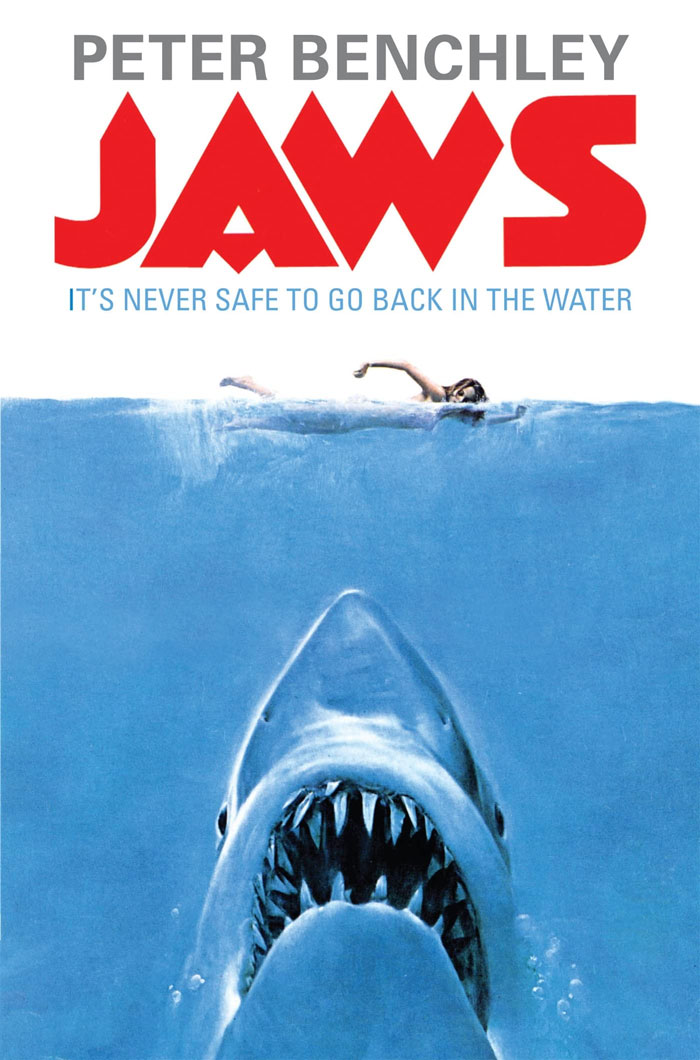 Cover for "Jaws" book