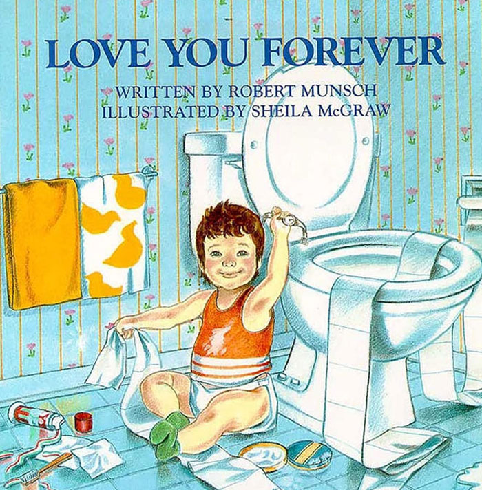 Cover for "Love You Forever" book