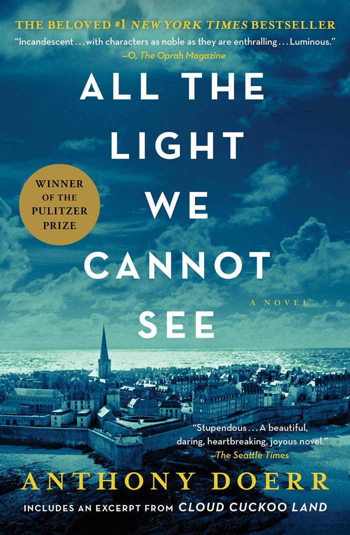 Cover for "All The Light We Cannot See" book